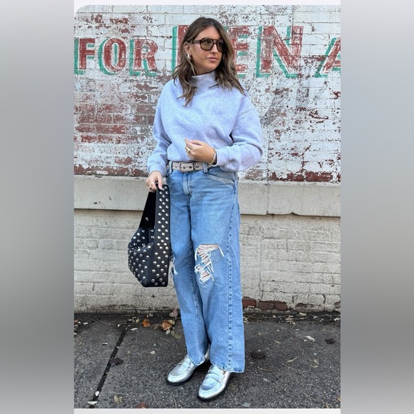 Steven by Steve Madden Metallic Silver After Loafers - Picture 3 of 4